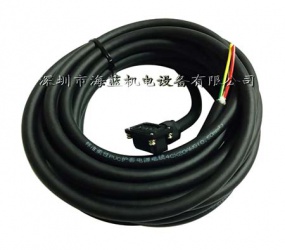 三菱電機電源線MR-PWS1CBL5M-A1-L，三菱MR-JE，MR-J4,MR-J3系列電機專用