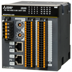 三菱cc-link NZ2GFCF1-32D 32點(diǎn) DC24V（漏型）輸入，遠(yuǎn)程模塊、FCN式